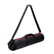 Sacoche noire pour trépied 80 cm - Étui de voyage résistant pour trépied photo avec protection, noir et rouge, modèle 299622A