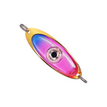 Glowing Fishing Spoon Attracting Fish Fishing Lure Light Flasher Small trumpet 2 colo