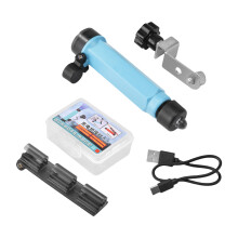 2 Gear Brightness Adjustable Bridge Raft Light Lake blue Rod clamp quick rele