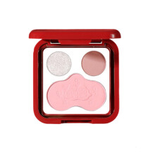 Matte and Shimmering Face Powder Compact For Nose Sculpting And Blush 3 Grids 4