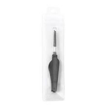 Portable Eyebrow Eyelash Shaper,Makeup Grooming Tool for Shaping Brow Lashes Black