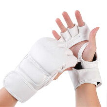 Gants de boxe demi-doigts, gants de frappe paumes ouvertes, gants de combat, de kickboxing et de sparring pour hommes et femm