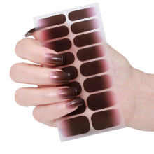 Cats Eye Gels Nail Strips Selff-Adhesive Nail Stickers Nail Art Decoration ZE0669