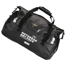 Motorcycle Seats Bag Travel Backpack Large Capacity Motorbike Luggage Backpack Black 48L