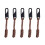 5pcs Durability Polyester Zippers Pulls Universals Alloys Zippers Pulls Type C3 1
