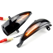 Par de luces intermitentes para retrovisor trasero del Honda Civic 8.ª generación, luz amarilla fija y de marcha