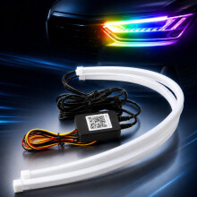 Luz LED automotriz multicolor para intermitentes y luces diurnas, especificación de 30 cm, colorido