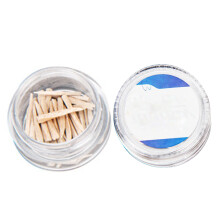 25/50 Pcs Dental Wedges Teeth Interproximal Wedges Wood Wedges for Restoration M