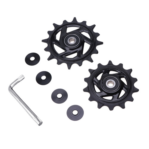 Efficient Transmission Pulley Suit Mountain Road Bicycles Guide Wheel