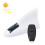 Solar Powered Remote Control Shark Fin Antenna Rear End Collision Warning Light, White Car Safety Accessory 1