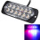 12 LED Strobe Warning Light, 2W Emergency Flash Beacon with 17 Modes, 3 Wire Design, 90cm Cable, White Housing 1