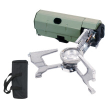 High Efficiency Outdoor Camp Stove Light weight Portables Cooking Stove Green