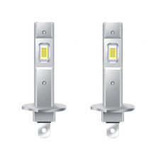2 unidades de bombilla LED mini para faros de coche, conexión directa 1:1, H1, luz blanca, tamaño compacto y fácil instalación