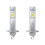 2Pcs Mini 1:1 Direct Plug Car LED Headlight Bulb, H1 White Light, Compact Automotive Replacement Lamp 1