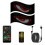 Ultra-Thin Waterproof Flexible LED Matrix Display Screen Set, 2 Pack 16 x 32 USB Car Light Panels for Windscreen Display 1