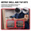 Titanium Combination Drill Tap Bit Set 13PCS SAE and Metric Tap Bits Kit for Screw Thread Drilling Tapping Deburring 4