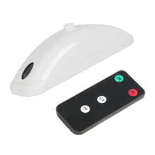 Waarschuwingslamp voor afstandsbediening auto met dubbele knipperfunctie, wit, compacte pilotlamp voor zichtbaarheid en veiligheid