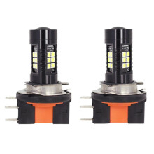1 Pair H15 High Power LED Fog Light Bulbs, White Automotive Driving Lamps, Replacement Car Lights for Improved Visibility