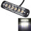 2W 6 LED Strobe Light with 17 Working Modes, 3 Wire Design, 90cm Cable Length, Bright 2835 LEDs for Warning Use 1