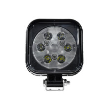 Luz de trabajo cuadrada de aleación de aluminio de 4 pulgadas, luminosa mixta, para coche, individual
