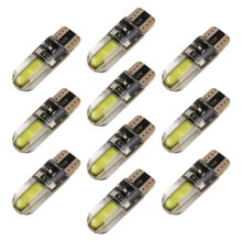 10 kpl T10 DC12V 1 W pysäköintivalon valkoiset COB-LED-sirut, kirkas ja energiatehokas valaistus ajoneuvoihin