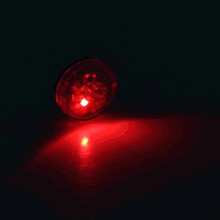 2 Pack Car Door Anti-Collision Warning Strobe Lights, Red Flashing Safety Lights for Vehicle Doors, Nighttime Visibility