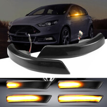 2 PCS D12V 5W Car LED Dynamic Blinker Reversing Light Flowing Water Turn Signal Lamp for Vehicles