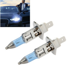 Faro alogeno per auto, luce bianca calda da 1600 lumen, 12 V 100 W, 5000 K, alta luminosità per sostituzione e illuminazione affidabile