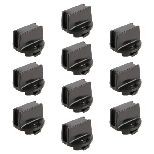 10 Pack T10 Bulb Base Retainer Holder Adapters for Car Interior and Dashboard Lights, Durable Replacement Socket Mounts