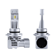 2 kpl M3 9006 HB4 LED-ajovalopolttimot 9 32 V 17 W 6500 K 2000 lm IP68 kylmänvalkoinen autoihin valutetulle halkaisijalle