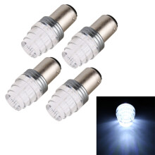 Auto-Bremslichtleiste 12 V 0,6 W mit 9 SMD-3528-LEDs, weißes Licht, für Pkw, kompakte Zusatzbeleuchtung