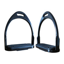 Professional Safety Horse Riding Stirrups for Horse Saddles Antiskid Horse Pedal Black