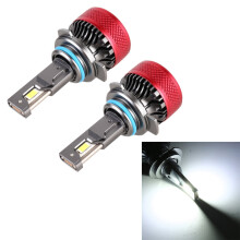 Pari 9012 DC12V 65W 6000K 6500 lm LED-ajovalopolttimoa auton etuvaloihin, kirkas valkoinen valo ja pitkä käyttöikä