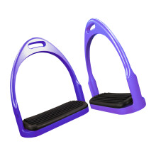 Horse Saddles Antiskid Horse Pedal Professional Horse Riding Horse Stirrups Purple