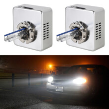 2 kpl D5S 8000K DC12V 35W auton xenon-ajovalopolttimo, valkoinen valo, kirkas ja tehokas valaistus, pitkä käyttöikä