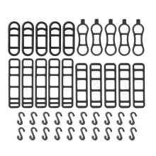 20pcs Replacement Bikes Band Regulable Bikes Light Strap Handlebars Strap