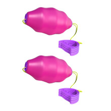 Pack of 2 Outdoor Fitness Game Toy for Bilateral Coordination Exercise 2 Player C