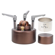 Small Aluminum Alloys Stove Rusts-Resistant Wear Portables Alcohols Stove Style B