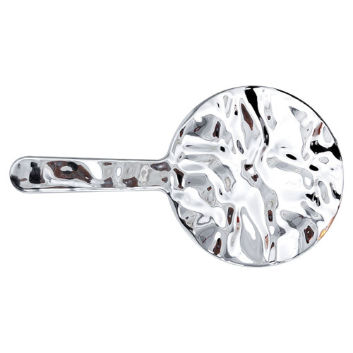 Water Ripples Handheld Mirror Hand Mirror with Handle Cosmetic Mirror Large round size
