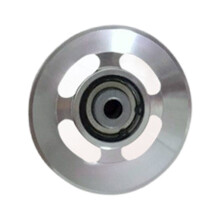 Aluminium Fitness Bearing Pulley Wheel Universals Pulley Wheel Easy to Use 88mm
