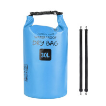 Swimming Bag Portable Waterproofs Dry Bag Sacks Storage Pouches Beach Storage Blue 30L