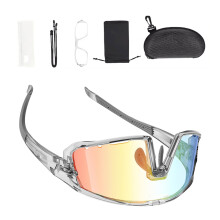 Outdoor Sport Bicycles Eyewear Photochromic Cycling Glasses Windproof Goggles bright