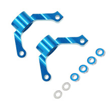 Alloy Rear Axles for TT 02 Remote Control Cars Enhances Stability and Control Blue