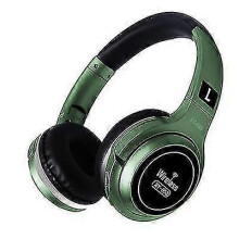 25-26 Grüne kabellose Bluetooth-Kopfhörer mit Geräuschunterdrückung, Over-Ear-Stereo-Ohrhörer Az13152