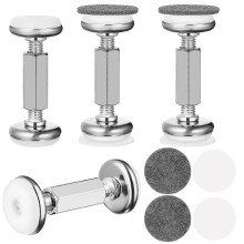Stück Kopfteilstopper, Bettstopper, kompatibel mit Kopfteil, Bettrahmenstopper, Bettwandpuffer, Bettstopper zum Verhindern de