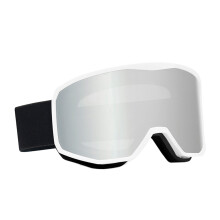 Ski Goggles Snowboard Goggles Double Layers Snowboard Glasses for Outdoor white silver