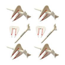 Multifunctional Golf Holder Adjustable Height Tees Depth Marking Golf Tees 6 sets