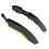 Universals Bicycles Mudguards Set Quick Mounting Mud Guards Thicken Mudguards Yellow 1