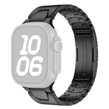 Roestvrijstalen horlogeband compatibel met Apple Watch Ultra 3 2 1 49mm / Series 11 10 46mm / 9 8 7 45mm / SE3 SE2 SE 6 5 4 4