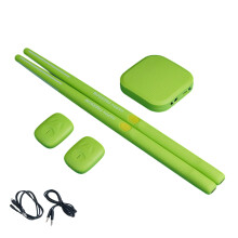 Portable Virtual Drum Electric Air Drum Set Musical Instruments Gifts Enduring Green B set
